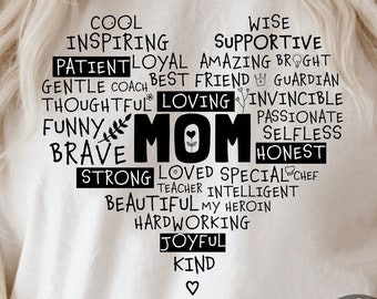 Mom poem svg-Mom svg-Mother words-Trendy mom-Mother svg-png-Mother's day svg-Día de las Madres svg-Mom heart-Mother gift