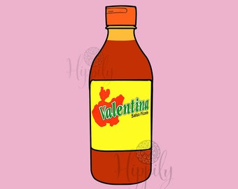 Valentina svg-Salsa Valentina svg-Salsa svg-Mexican svg-Latin Culture svg-Valentina cut file-Salsa Valentina dxf-Latino-Hispanic-Hispano