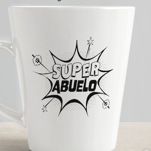 Super abuelo svg-Abuelo svg-Father's day svg-Abuelito svg-Latino svg-Latin svg-Español svg-Spanish svg-Mexican svg-mexicano svg-Cricut file