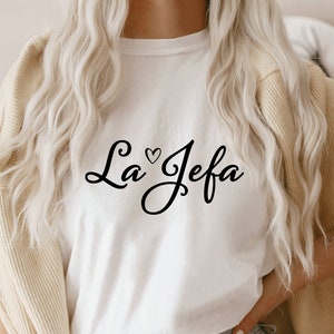 La jefa svg-La jefa png-Mamá svg-Madre svg-Día de las madres svg-Mother&#39;s day-Spanish svg-Madre español svg-La jefa cut file-Mexican svg