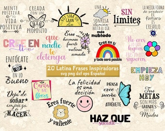 Frases Inspiradordas svg-Latina svg-Latina frases svg-png-Inspiración svg