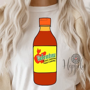 Salsa Valentina svg-png-Salsa Valentona Funny svg-Picante, chingona y muuuy cabrona svg-Día de San Valentín svg-Día del amor-Valentines