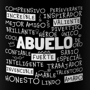 Abuelo svg-Abuelo words-Abuelo palabras svg-png-dxf-Abuelito svg-Día del Padre svg-Spanish svg-Español svg-Cricut file