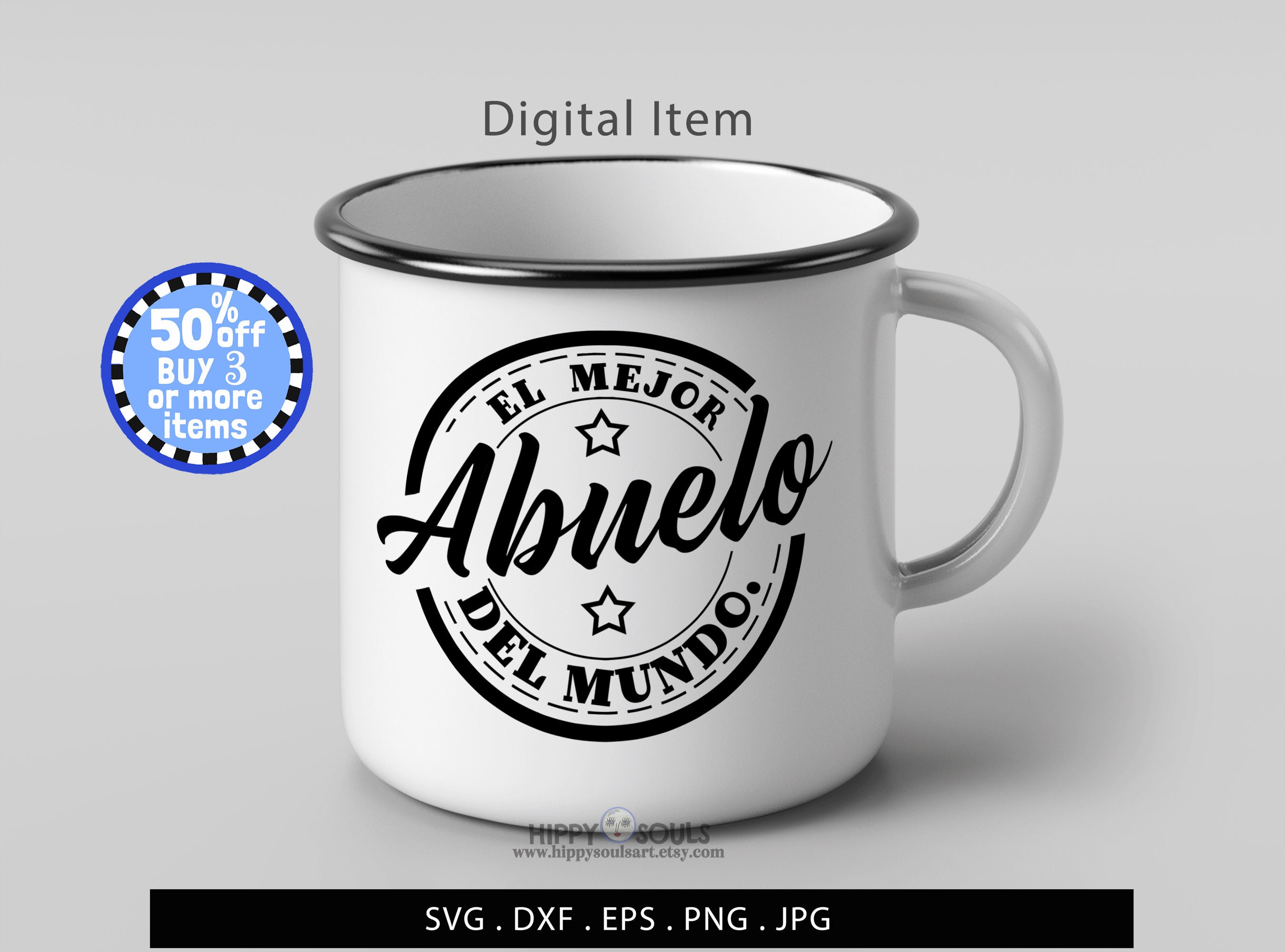 El mejor abuelo del mundo svg-Abuelo svg-Spanish svg-Español | Etsy