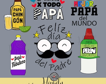 Día del Padre-Día del Padre svg-Papá svg-Father's day-Father's day svg-Padre latino