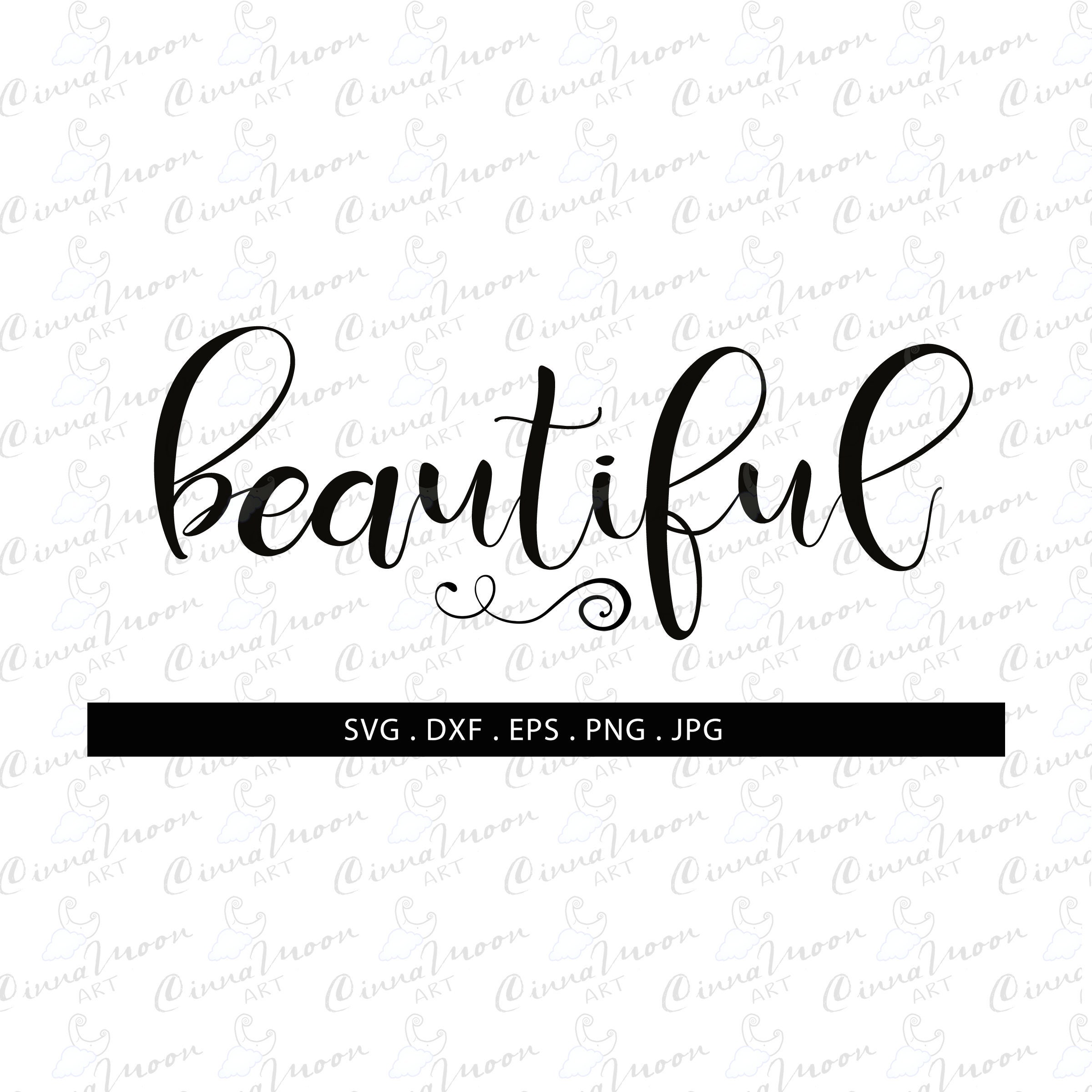 You Are Beautiful SVG