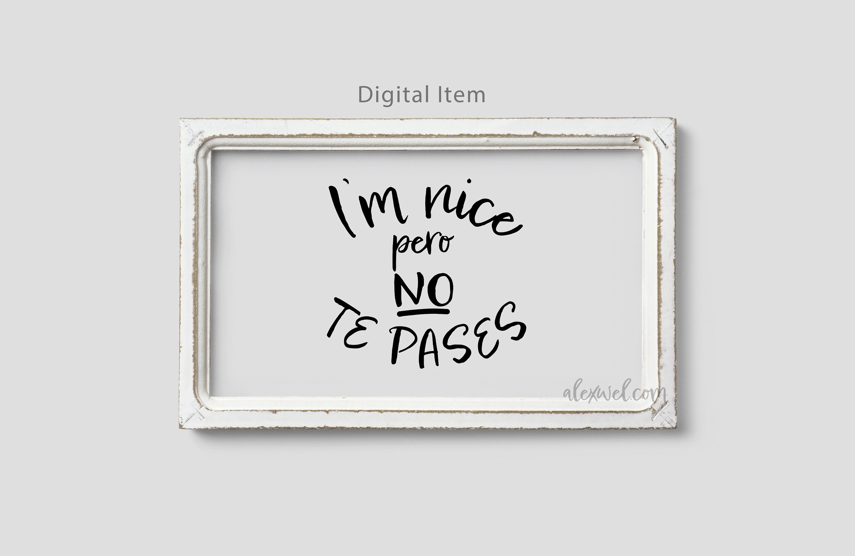 I’m Nice Pero No Te Pases Svg-i’m Nice Svg-latina | Etsy UK