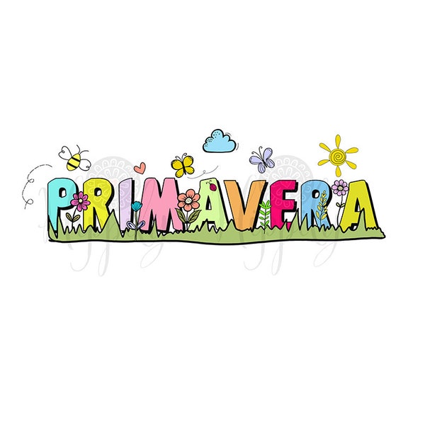 Primavera svg-png-Spring svg-Español svg-Spanish svg-Sublimation png-Jardín svg-Flores svg-Latina-Escuela-School-Maestra svg-Teacher