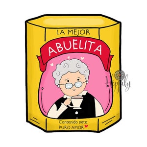 Abuelita svg-Chocolate Abuelita svg-png-La mejor abuelita svg-Mexicana-Latina-Hispana-Español-Spanish svg-Tradición Mexicana-México