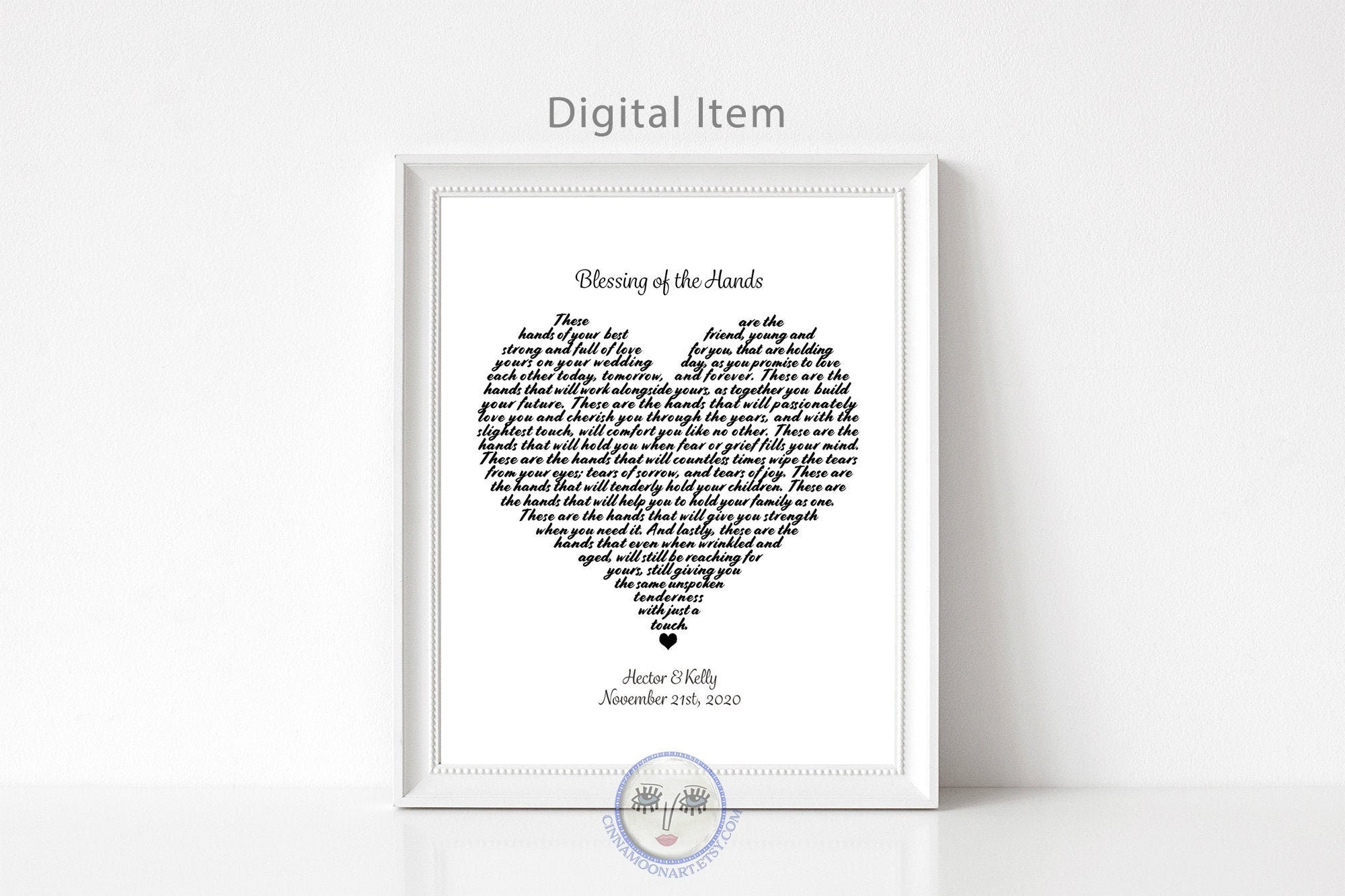 A Marriage Blessing Card - Etsy, image size:2000x1333