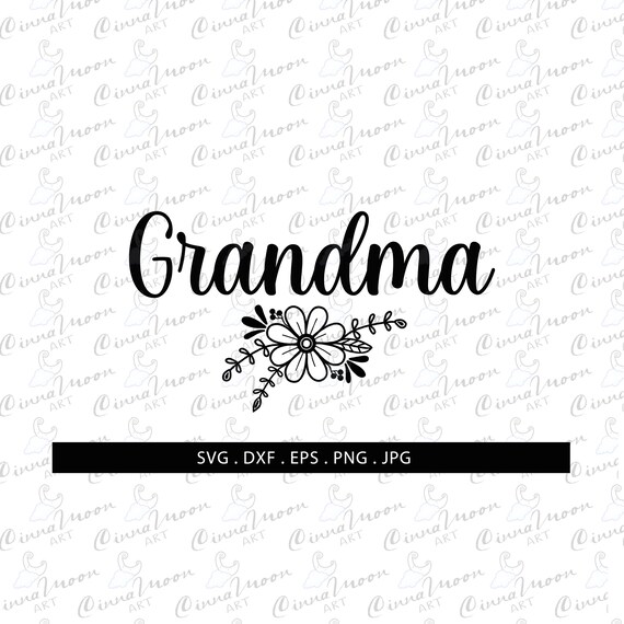 【婆さんさま確認専用画面♪】 ギフト ウッドバーニング イラスト 名入れ Grandma svg-Grandma with flowers svg-Grandmother svg-Grandma