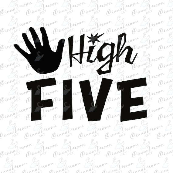 Download High Five Svg Vector Files Svg High Five Svg High Five Etsy