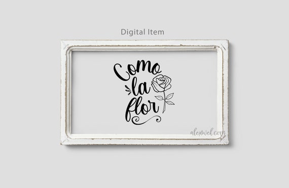 Selena Como La Flor Vintage Heart Song Lyric Print - Song Lyric Designs