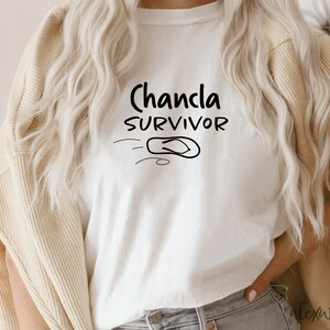 Chancla Survivor Drapeau Mexicain Latino Hispanic Taco' T-shirt premium  Femme