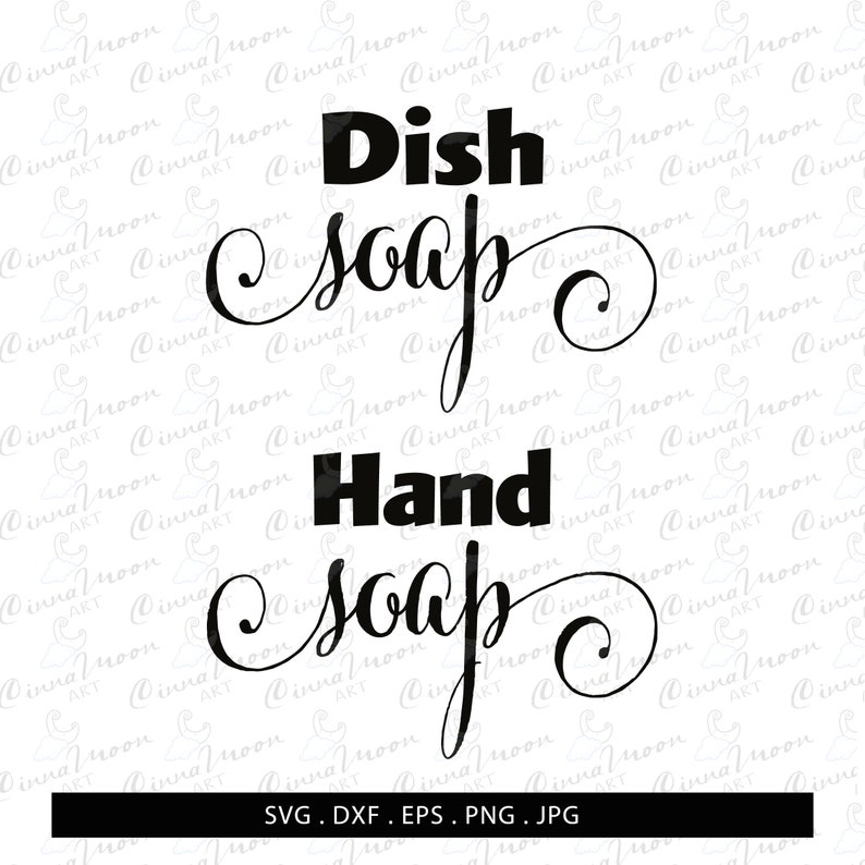 Dish Soap Hand Soap SVG-Dish soap svg-Hand soap svg-Dish soap | Etsy
