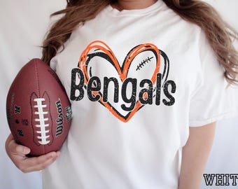 Voetbalshirt Cincinnati | Shirt voetbalwedstrijddag | Zondag voetbalshirt | Comfort kleuren T-shirt