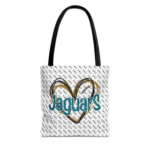 Jacksonville Football Tote Bag | Football Tote | Jacksonville Football Lovers Gift