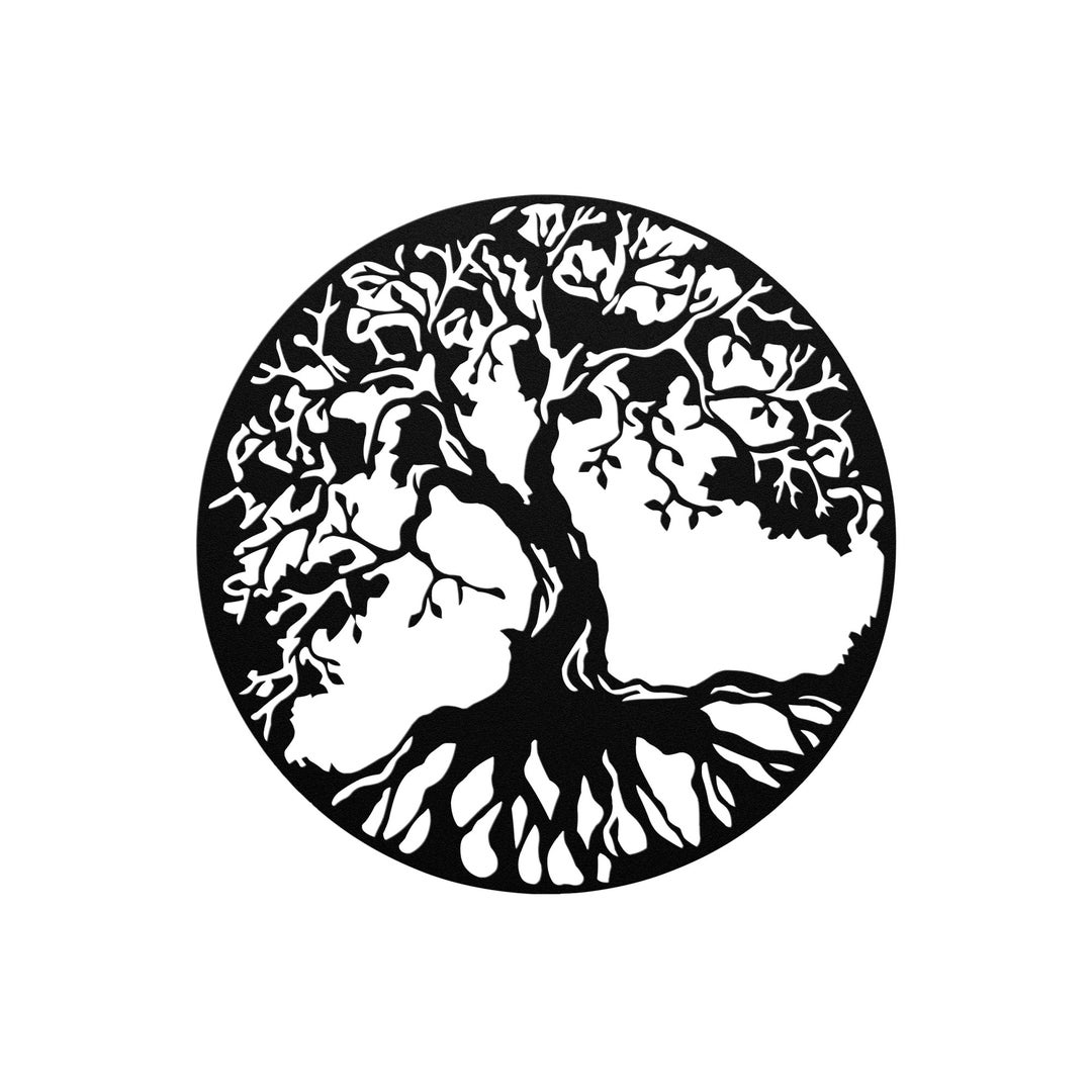 Metal Tree of Life Living Room Wall Art Hebrew Housewarming Etsy