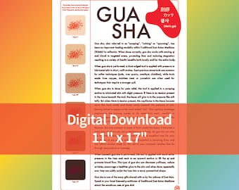 Gua Sha 11" x 17" Download digitale