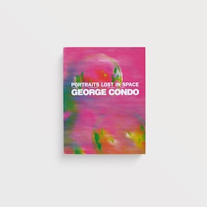 george condo: portraits lost in space - 1999 - vintage coffee table art book