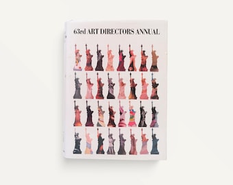 the 63rd art directors annual - 1984 - vintage coffee table art advertisement design book