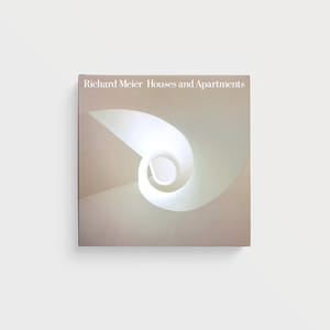 richard meier: houses and apartments - 2007 - vintage coffee table design architecture book