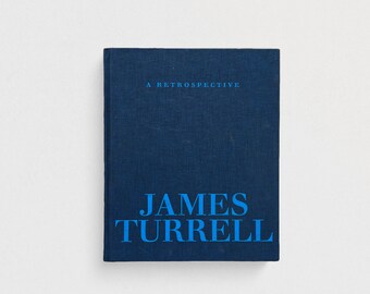 james turrell: a retrospective - 2013 - vintage coffee table design art sculpture book