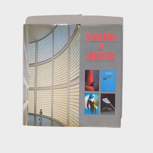 spanish design and architecture - 1990 - vintage coffee table design book