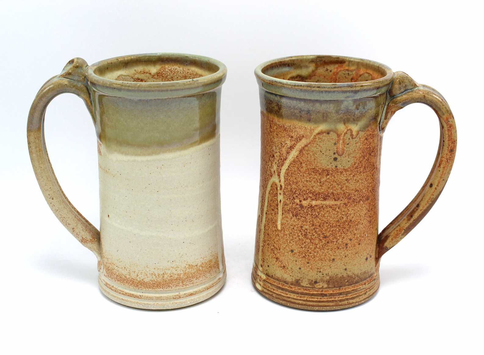 Large 18 Ounce Handmade Pottery Beer Mug Available in 4 Etsy