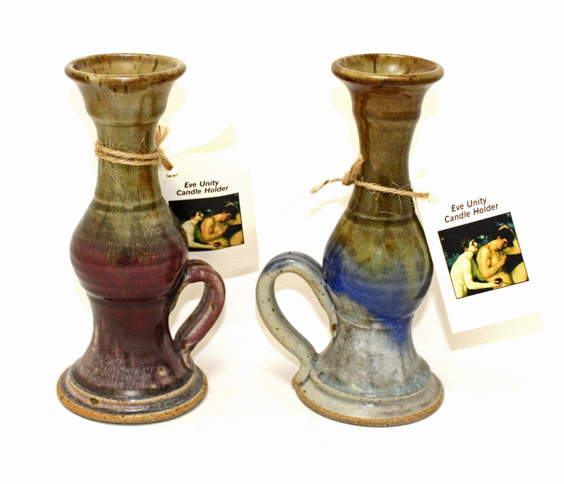 Christian Woman Gift Handmade Pottery Bible Vase Eve Unity by Etsy