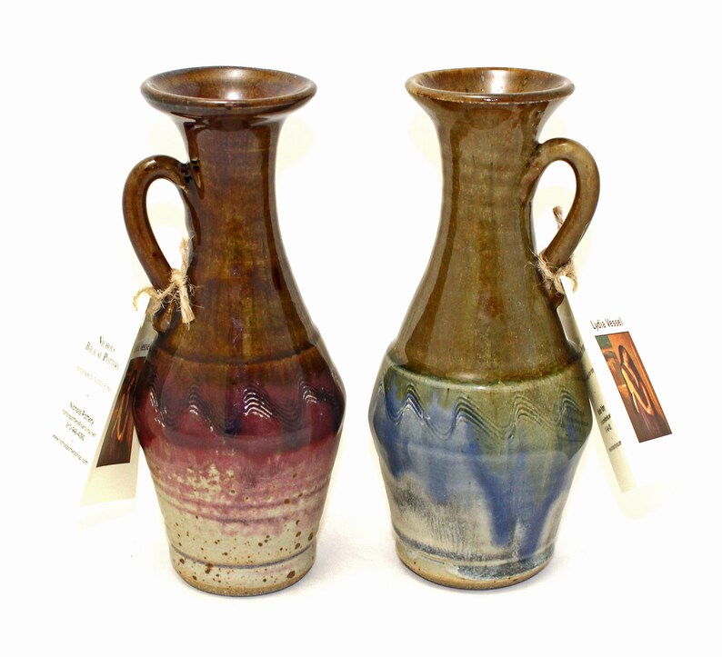 Handmade Christian Pottery Vase Lydia Birthday Gift Biblical Etsy