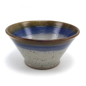 Large Pottery Mixing Bowl, Handmade Stoneware Serving Bowl, Pottery Bowl, Decorative Ceramic Bowl image 5