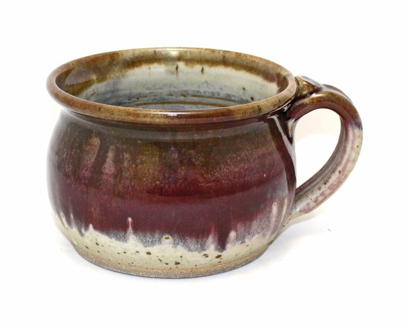 Handmade Pottery Soup Mug Stoneware Mug Microwave Safe Etsy