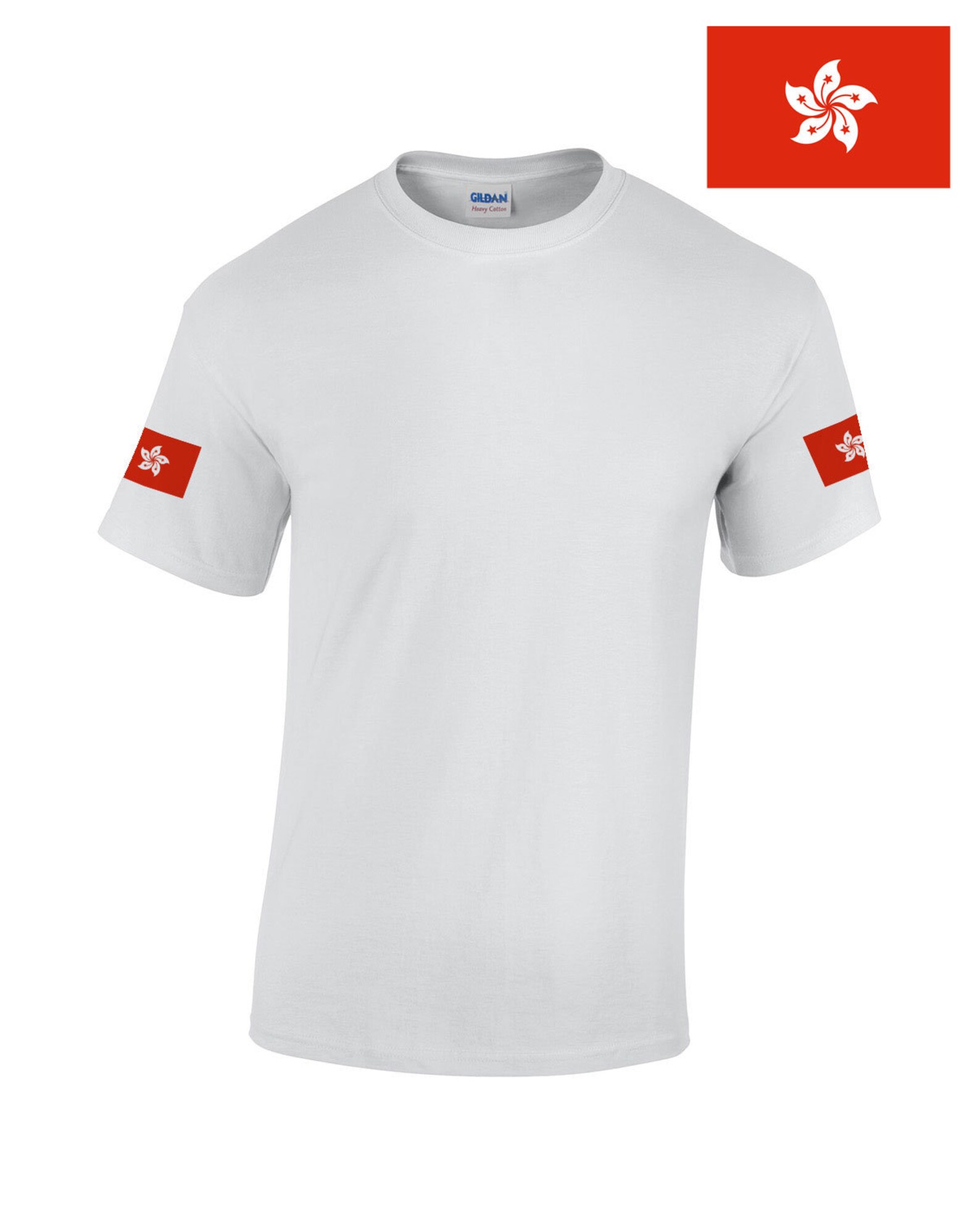 Hong Kong Flag Shirt, Country Pride Tshirt for Men and Ladies Etsy