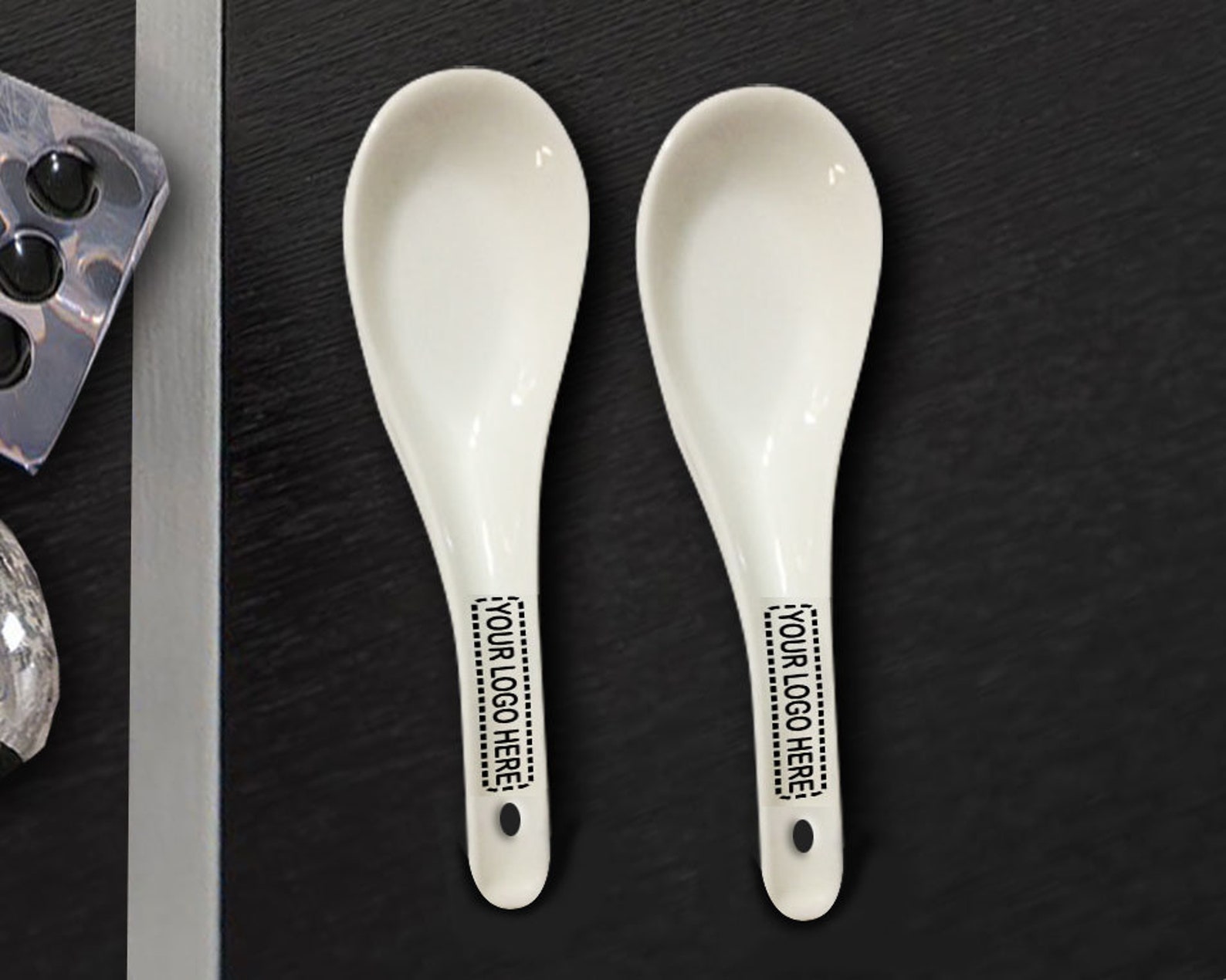 48 Personalized Chinese Spoons Chinese Soup Spoon Asian Etsy