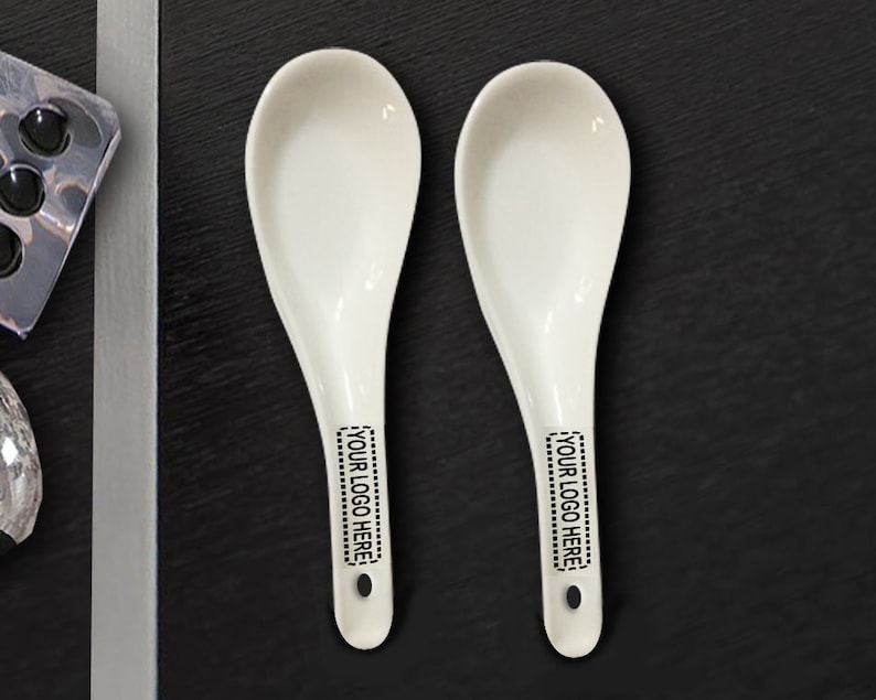 48 Personalized Chinese Spoons Chinese Soup Spoon Asian Etsy