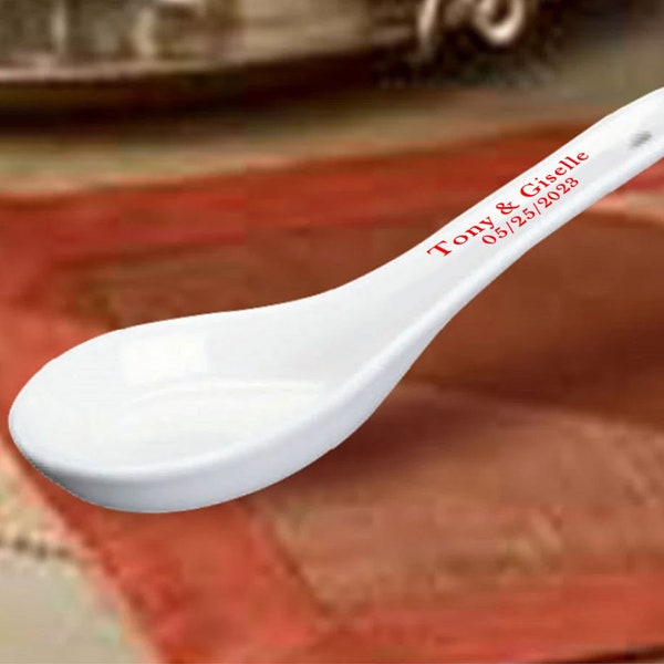 Chinese Soup Spoon Etsy
