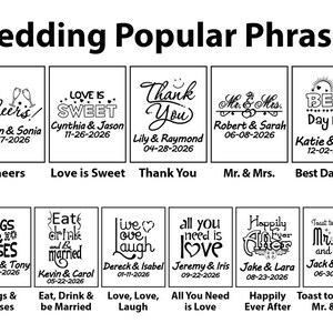 50+ Personalized Poker Chips - Perfectly Suited Ace King 14 Grams Wedding Favor Poker Chips image 4