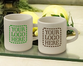 36+ Personalized Espresso Cup - 4 oz. Mini Mug - Demitasse - After-Dinner Coffee Cups