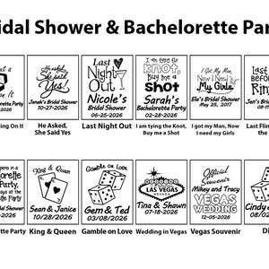 50+ Personalized Poker Chips - Perfectly Suited Ace King 14 Grams Wedding Favor Poker Chips image 6