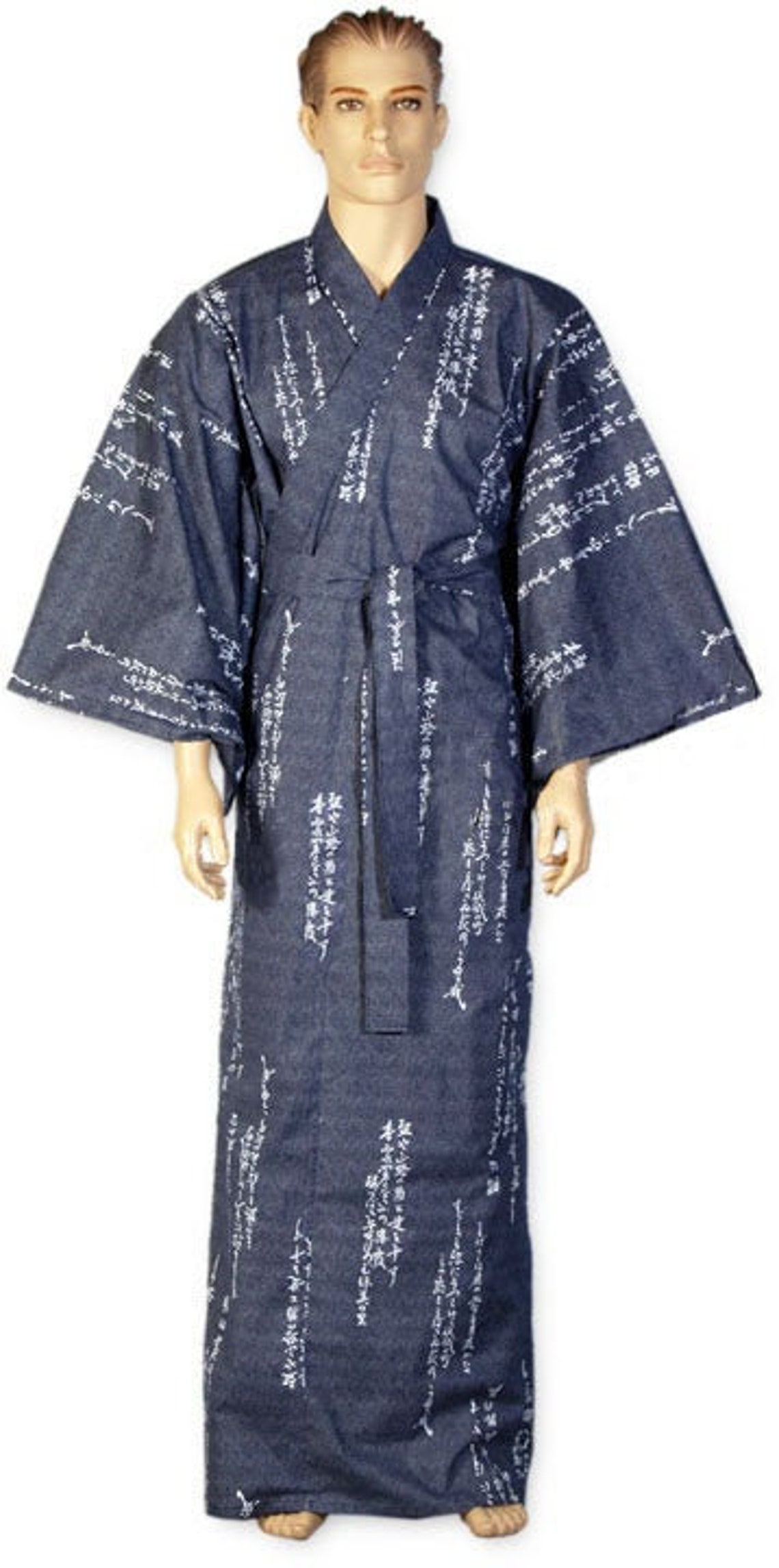 yukata men's robe