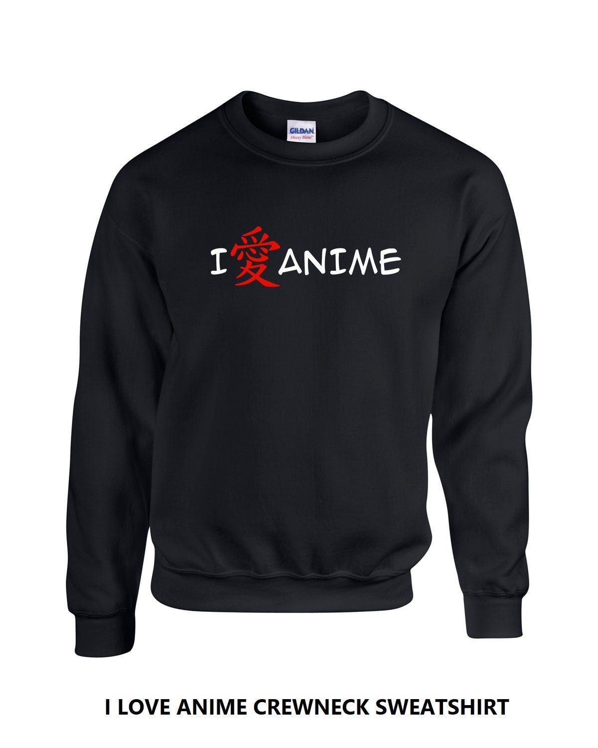 Buy I Love Anime Shirt Sweatshirt or Hoodie With the Word Love Online in  India  Etsy
