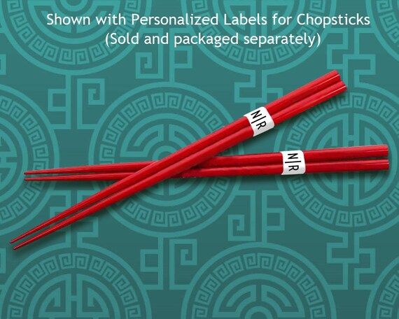 imprinted chopsticks