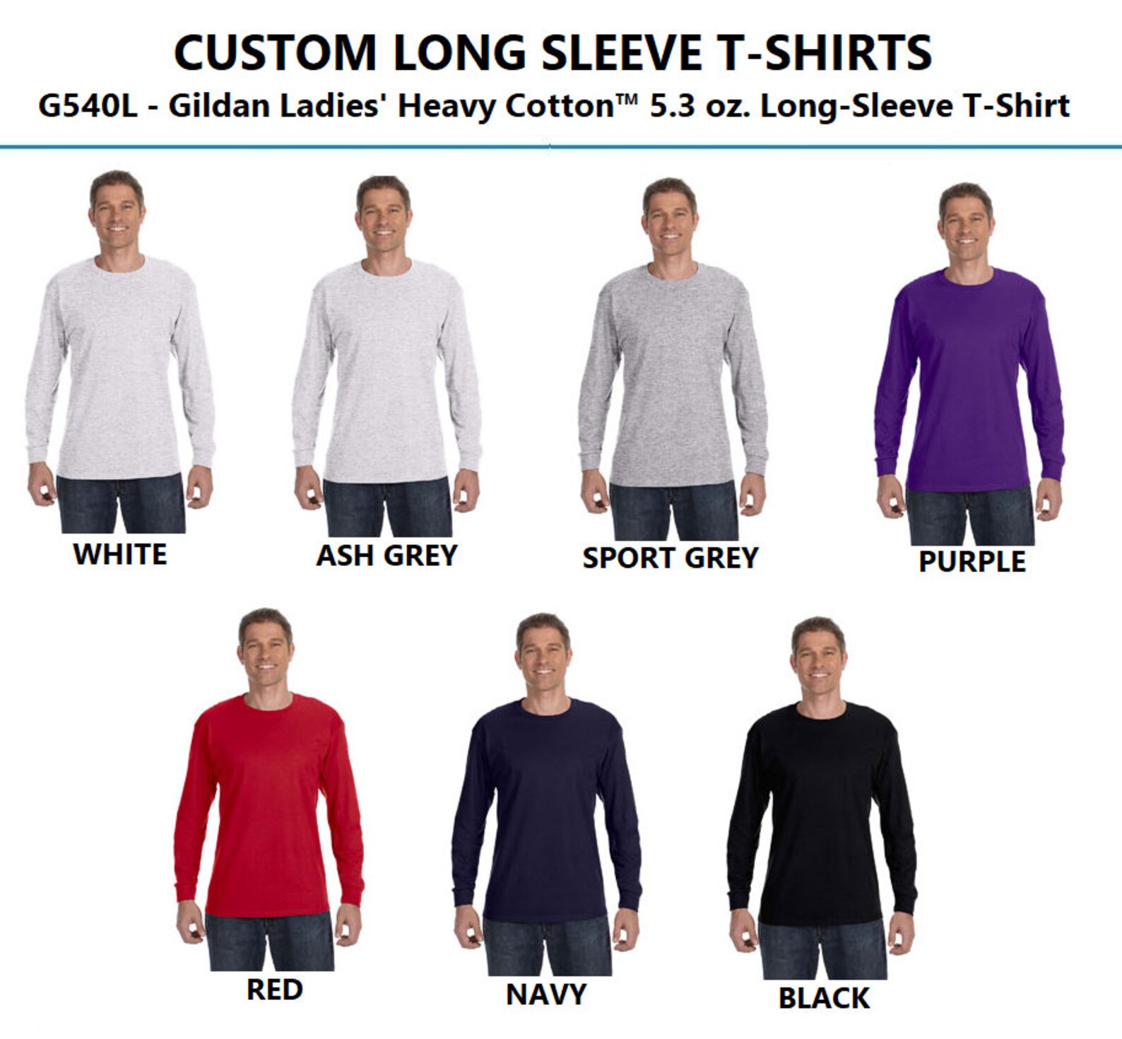 etsy long sleeve t shirts