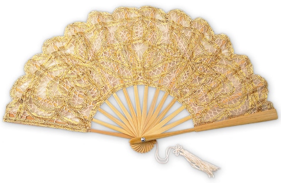 cheap lace fans weddings