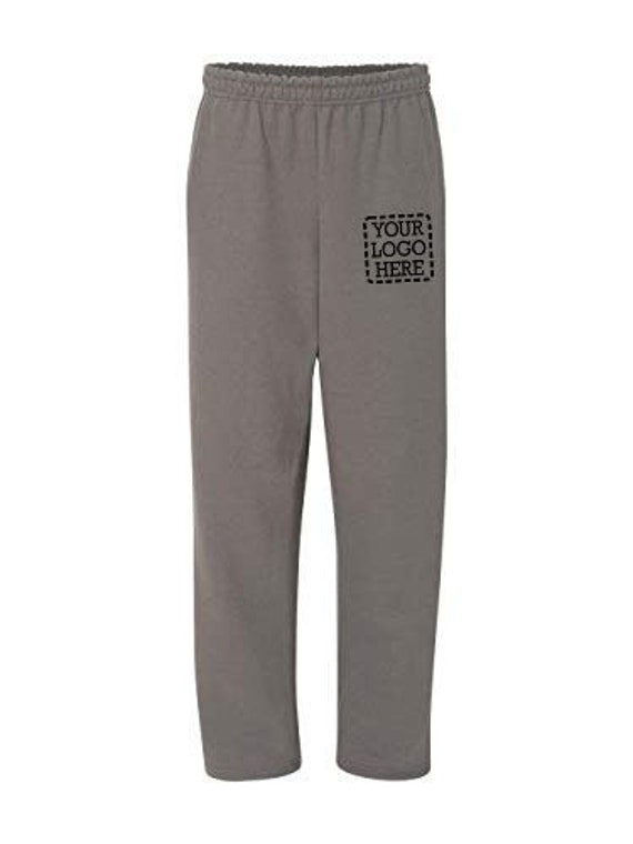 6 Custom Sweatpants 8 Oz. Gildan Heavy Blend™ Adult Open-bottom