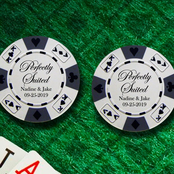 Personalized Poker Chips Etsy
