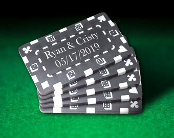 10 Square Rectangular 32 Gram $10,000 Blue Poker Plaques Chips Buy 2 Get 1 Free 