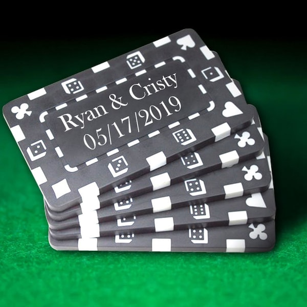 Custom Poker Chips Etsy