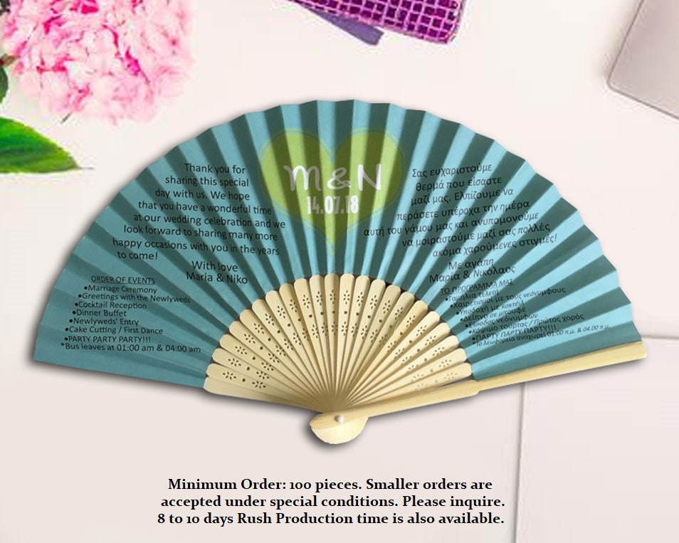 CHINESE PAPER FOLDING HAND FAN Wedding Party Summer Floral Printed Favour NEW UK 